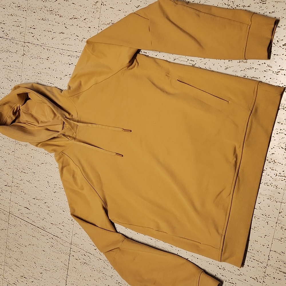 Lululemon Athletica Brown Tan Pullover Hoodie Sweater - Picture 2 of 9